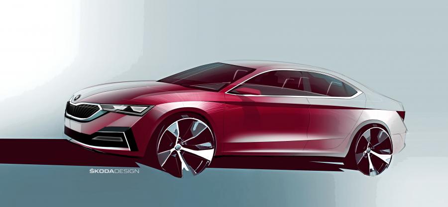 Эскиз Skoda Octavia 2020 года  (WW) (фото 46 из 94)